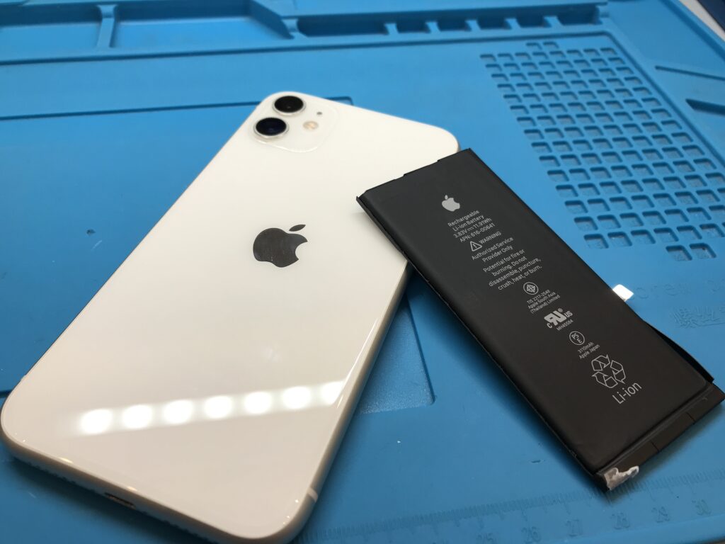 iPhone 11電池交換