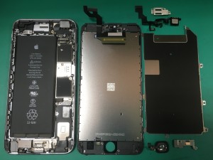 iPhone6sPlus＜フロントパネル交換＞スマートクリアすすきのラフィラ本店iPhone/iPad修理専門店Proブログ2015/11/27