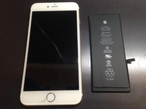 iPhone6sPlus バッテリー交換修理 スマートクリア MEGAドン・キホーテ苫小牧店 Phone/iPad修理専門店Pro ブログ 2018/03/10