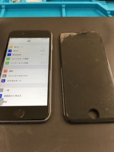 iPhone6液晶交換修理 iPhone/iPad修理専門店スマートクリア 千歳店ブログ2018/4/1
