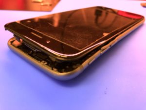 どんな姿でも、全力をもって綺麗に整形します！　フレーム変形修理依頼　2018-05-14