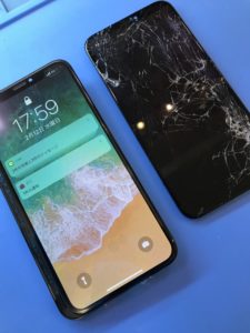 iPhoneの画面交換も、札幌西区のスマートクリア琴似駅前店へ！