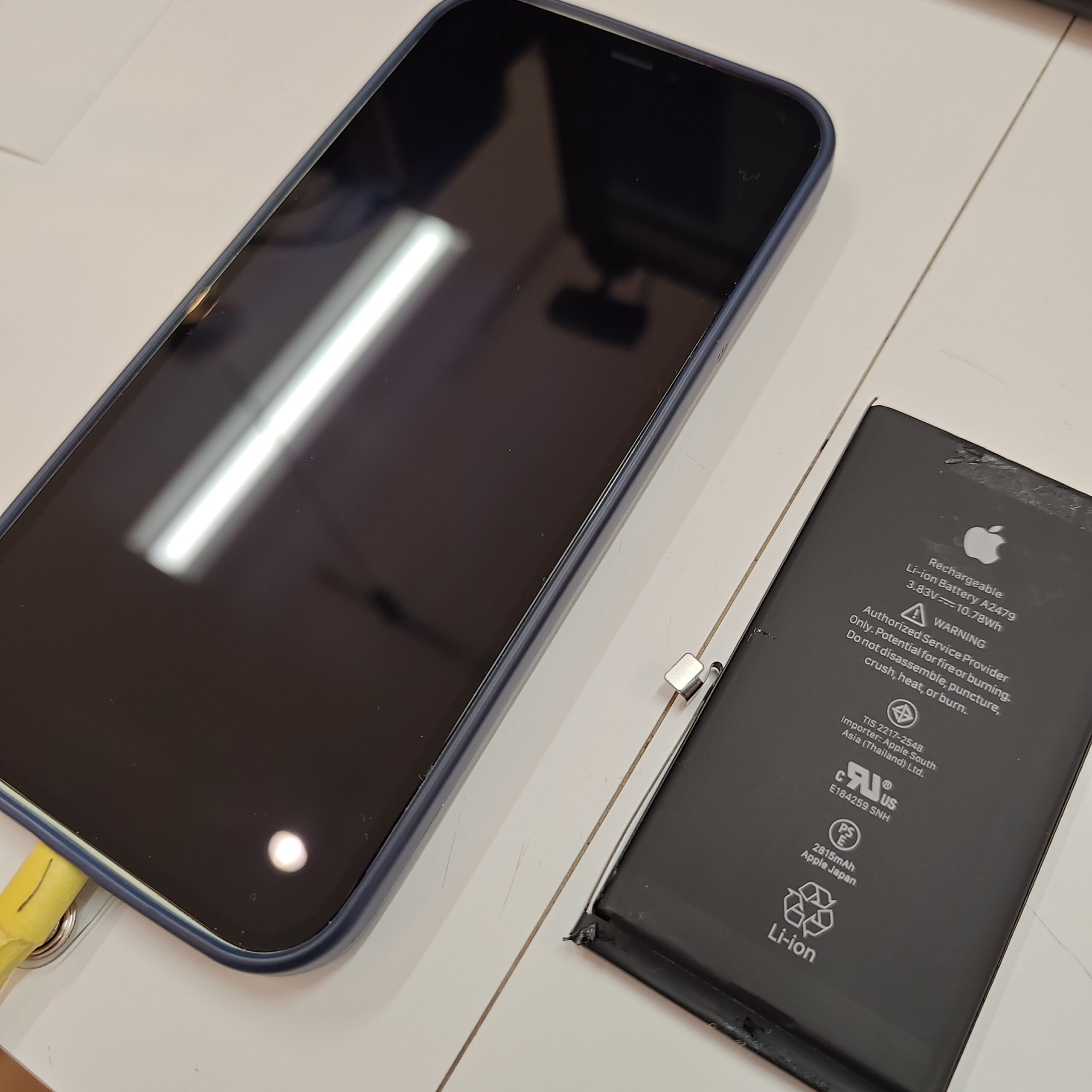 iPhone12バッテリー交換