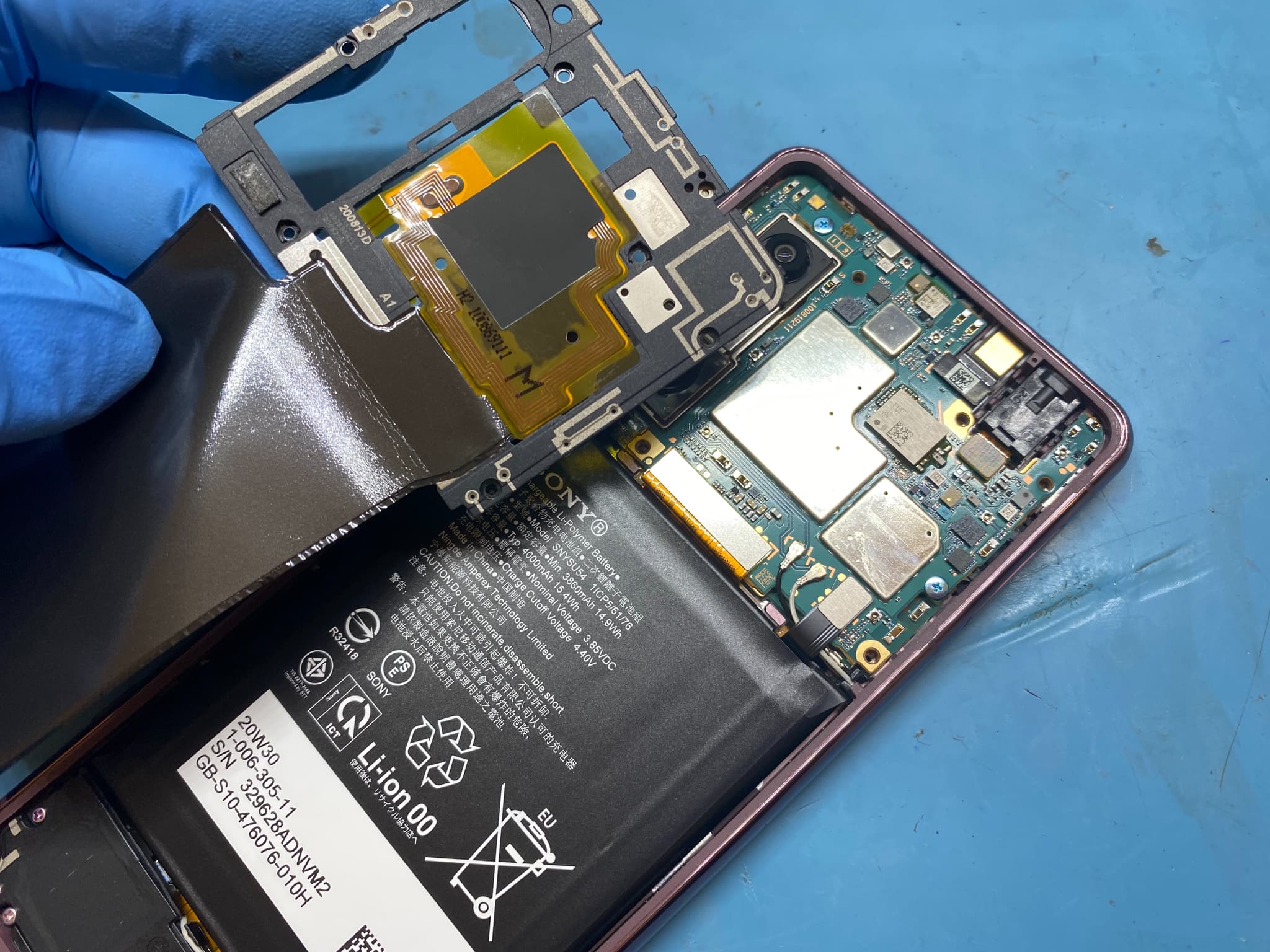 Xperia5Ⅱ バッテリー交換修理