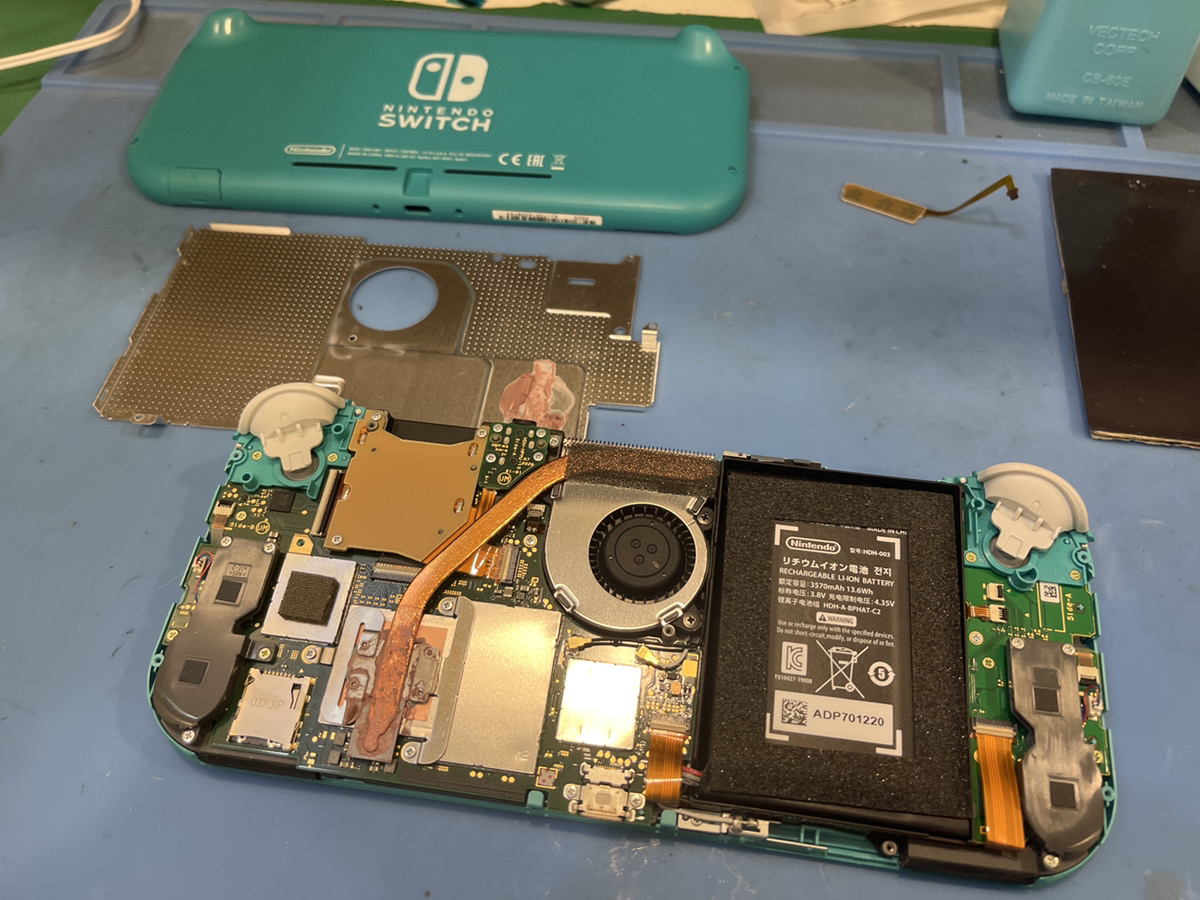 Switchlite バッテリー交換