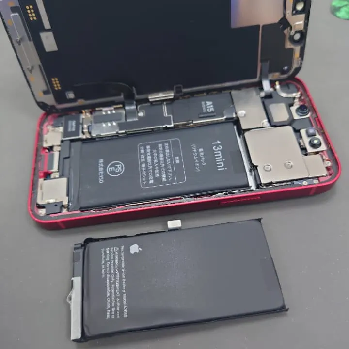 iPhone13mini バッテリー交換