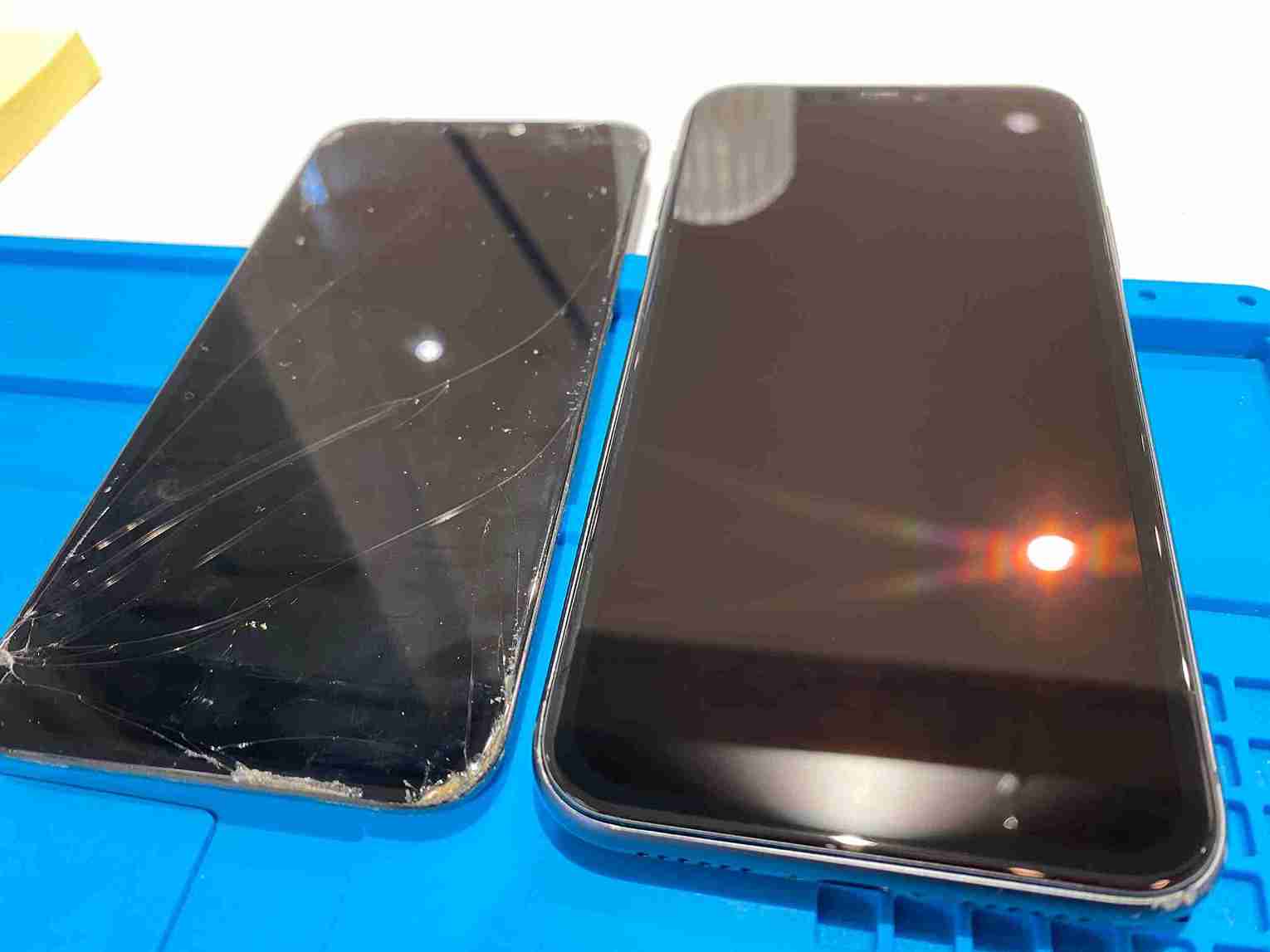 iPhone11パネル交換後