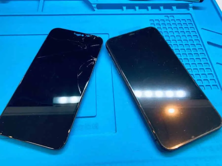 iPhone画面交換