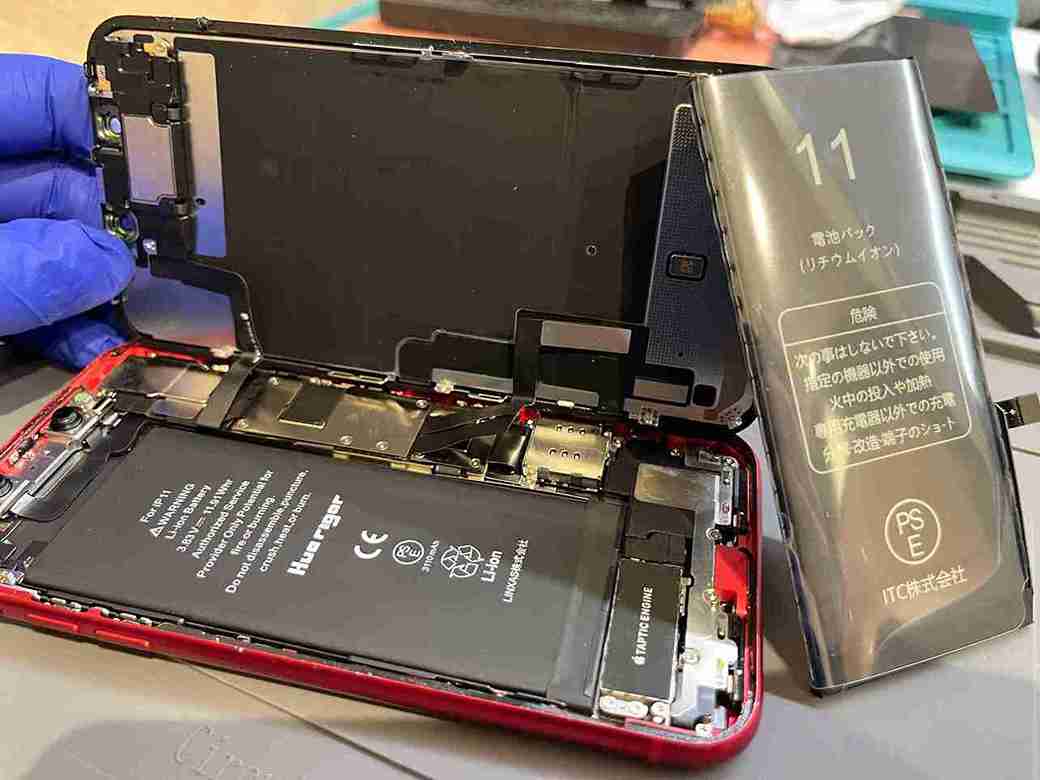 iPhone11バッテリー交換