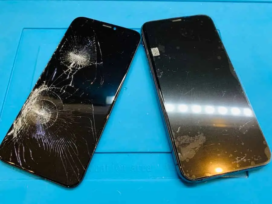 iPhone画面交換