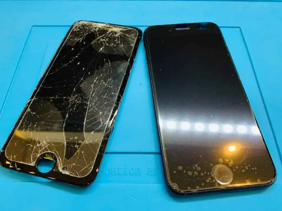 iPhone画面修理