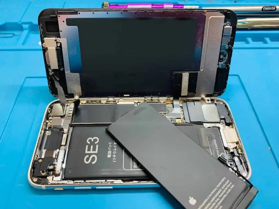 iPhone電池交換