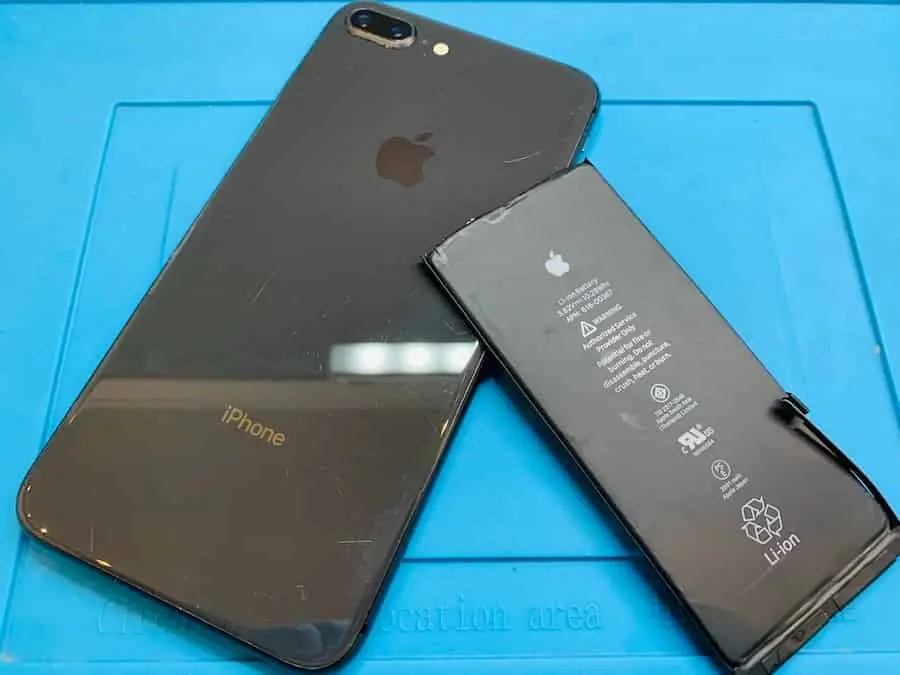 iPhoneバッテリー交換
