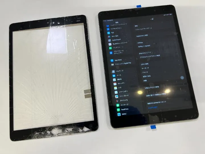 iPad iPad9 画面 画面割れ 画面交換 対応可能
