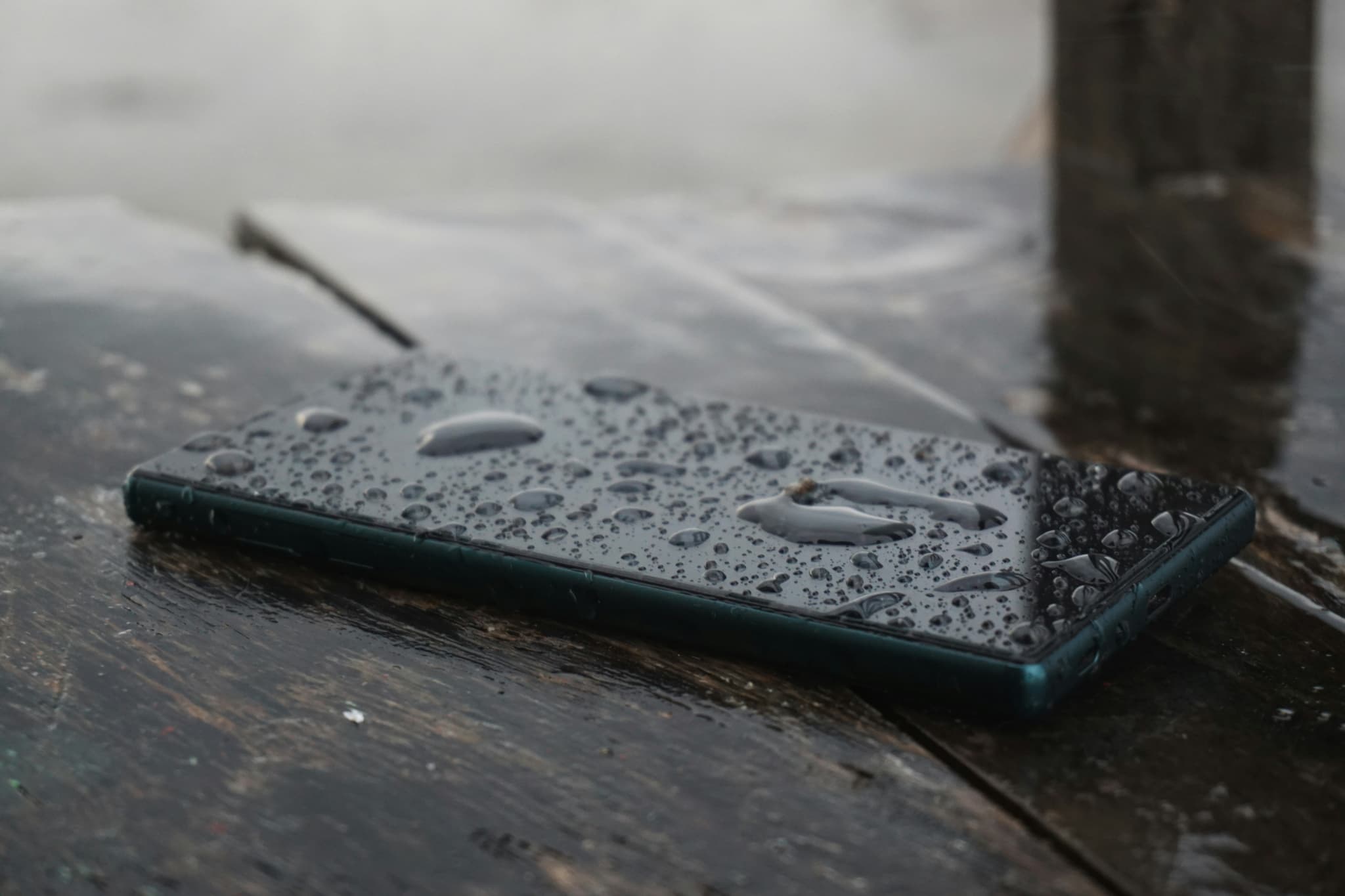 スマホ水没