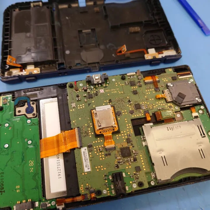 3dsLLのスライドパッド交換