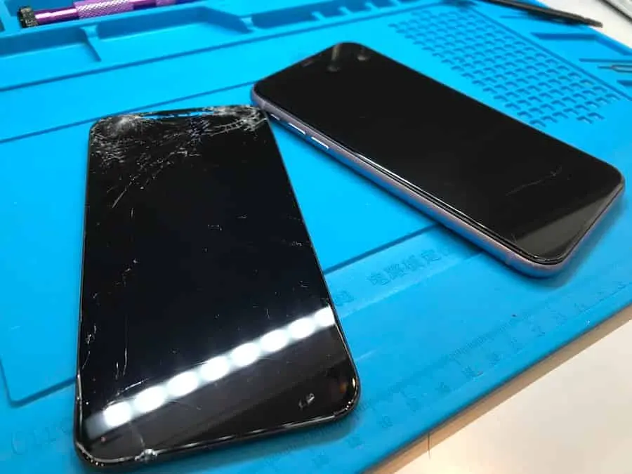 iPhone画面修理