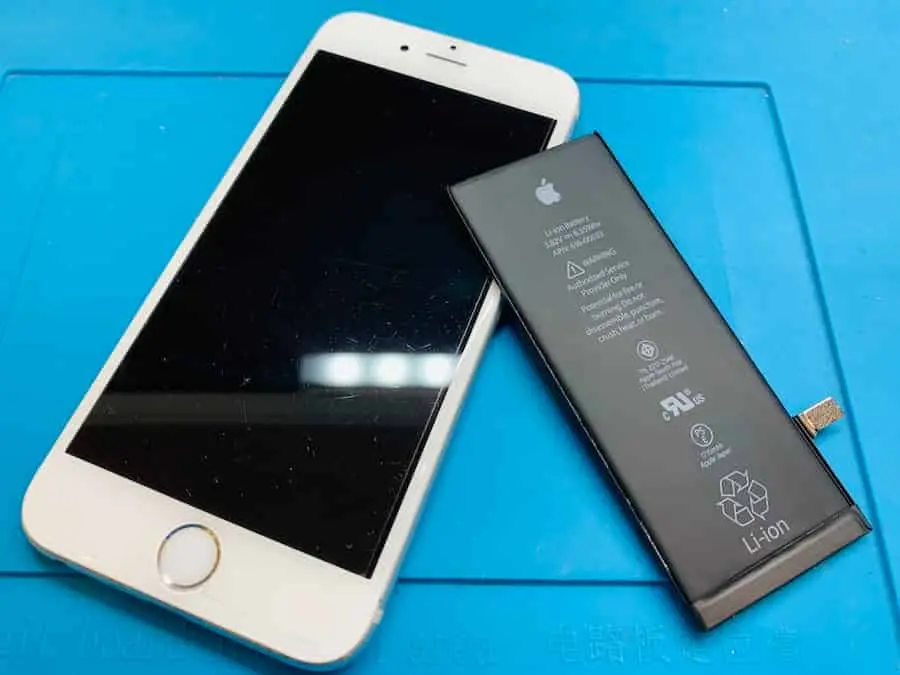 iPhoneバッテリー交換