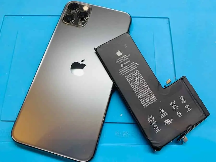 iPhone電池交換