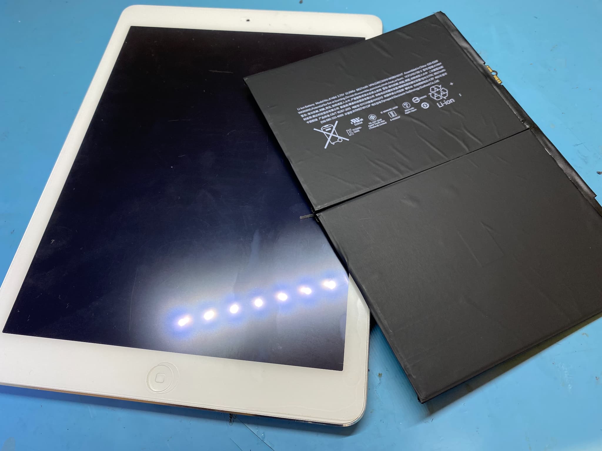 iPadAirバッテリー交換