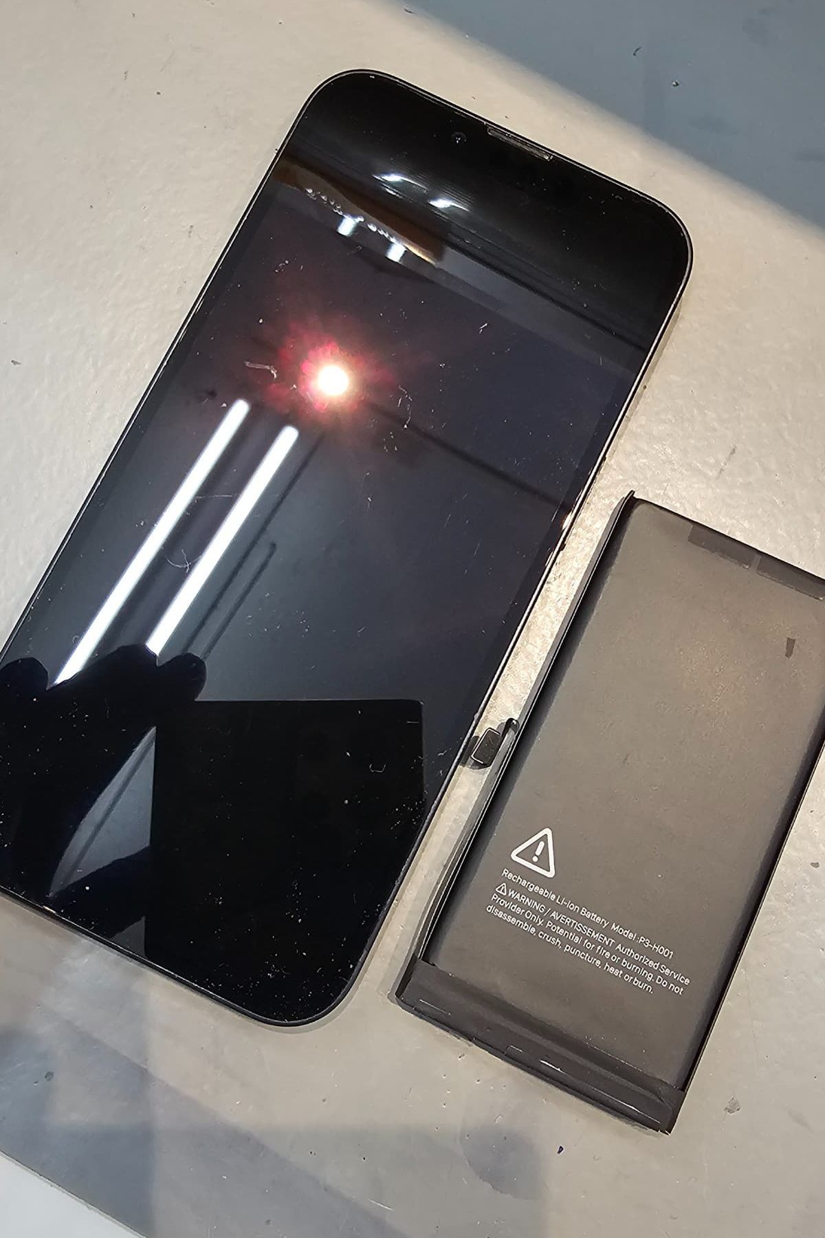 iPhone バッテリー交換
