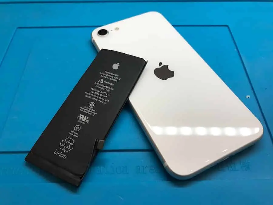 iPhoneバッテリー交換