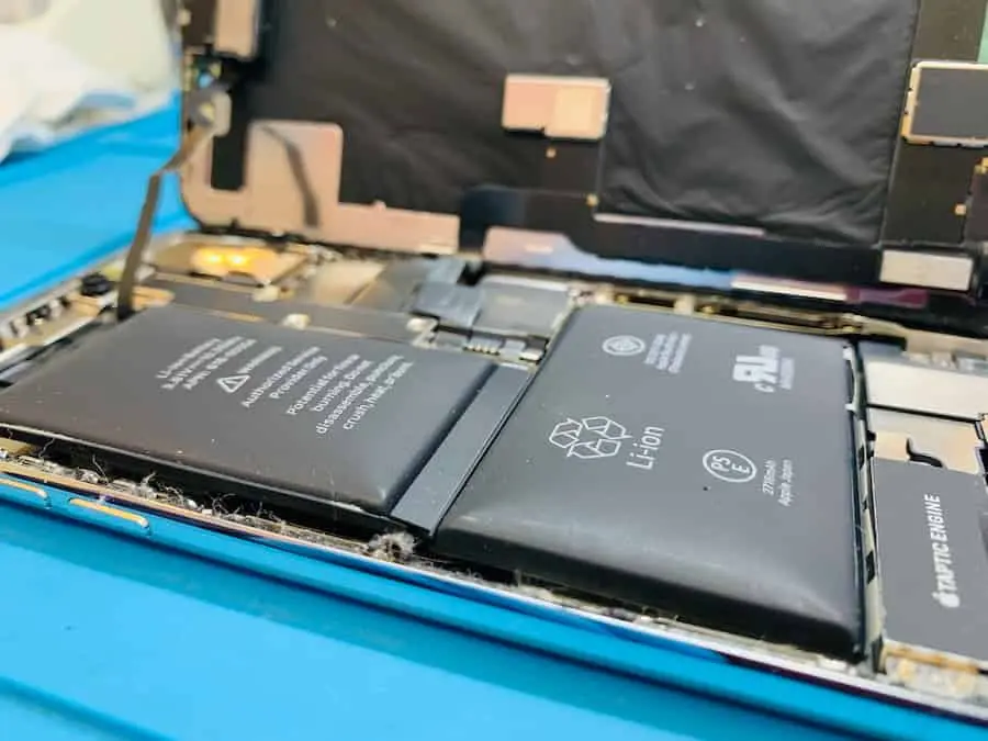 iPhoneバッテリー交換