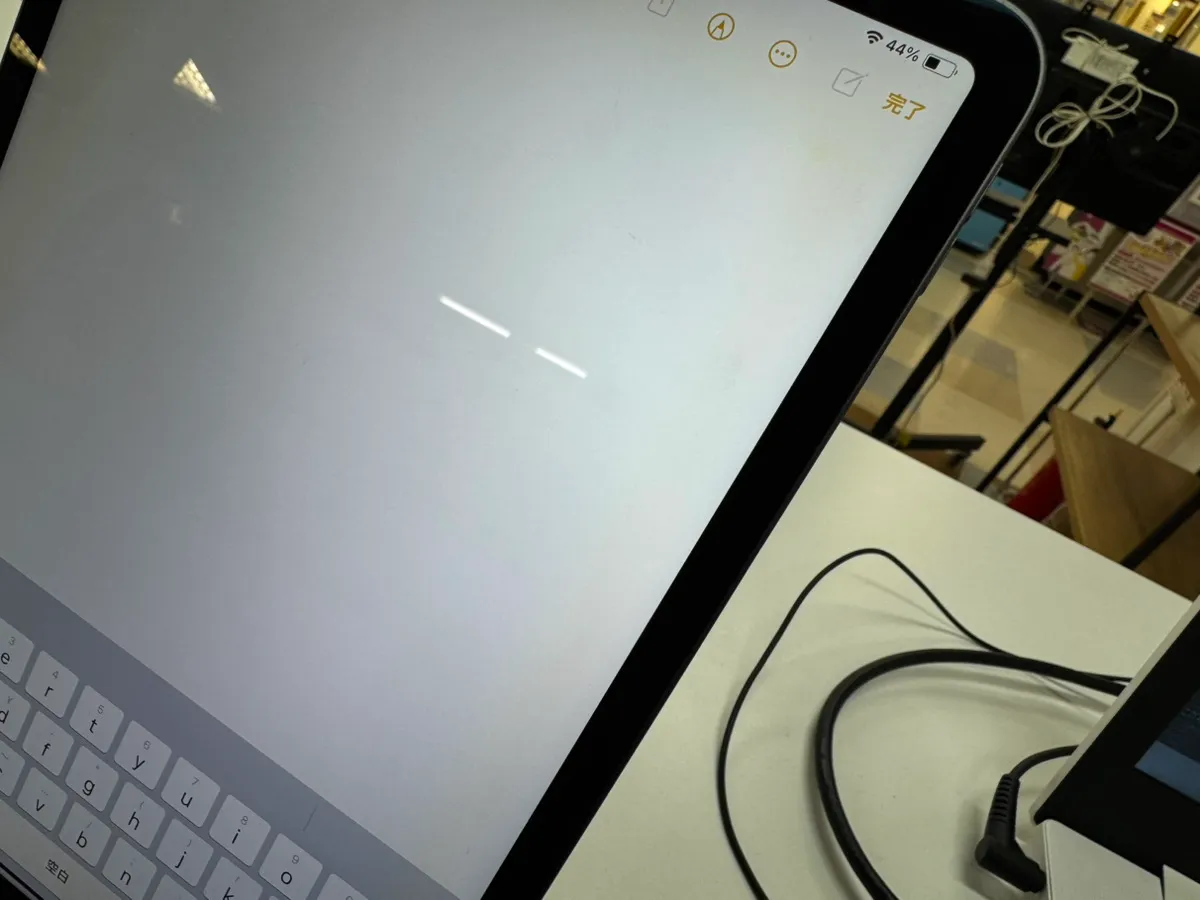 iPadの“液晶日焼け”とは?