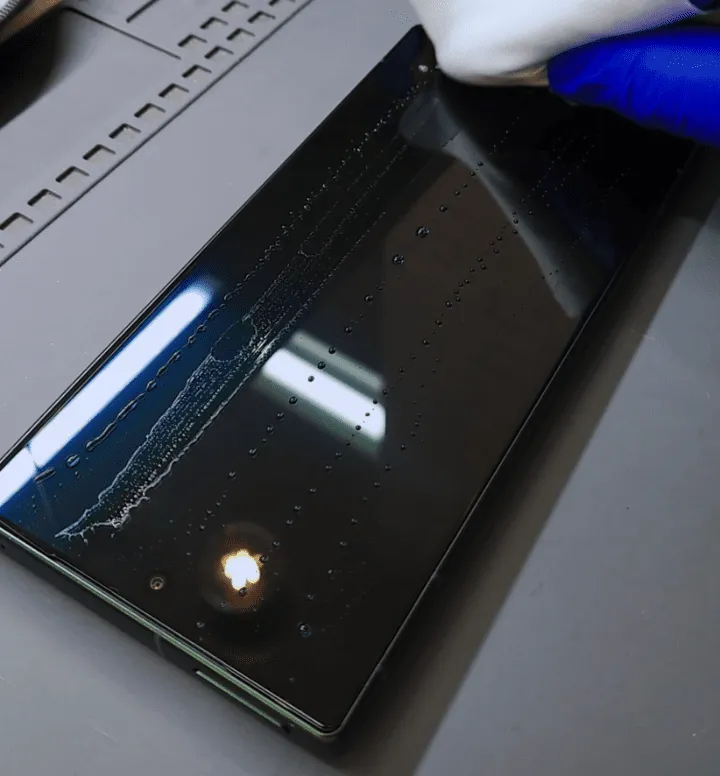 スマホ、タブレットのガラスコーティングも対応