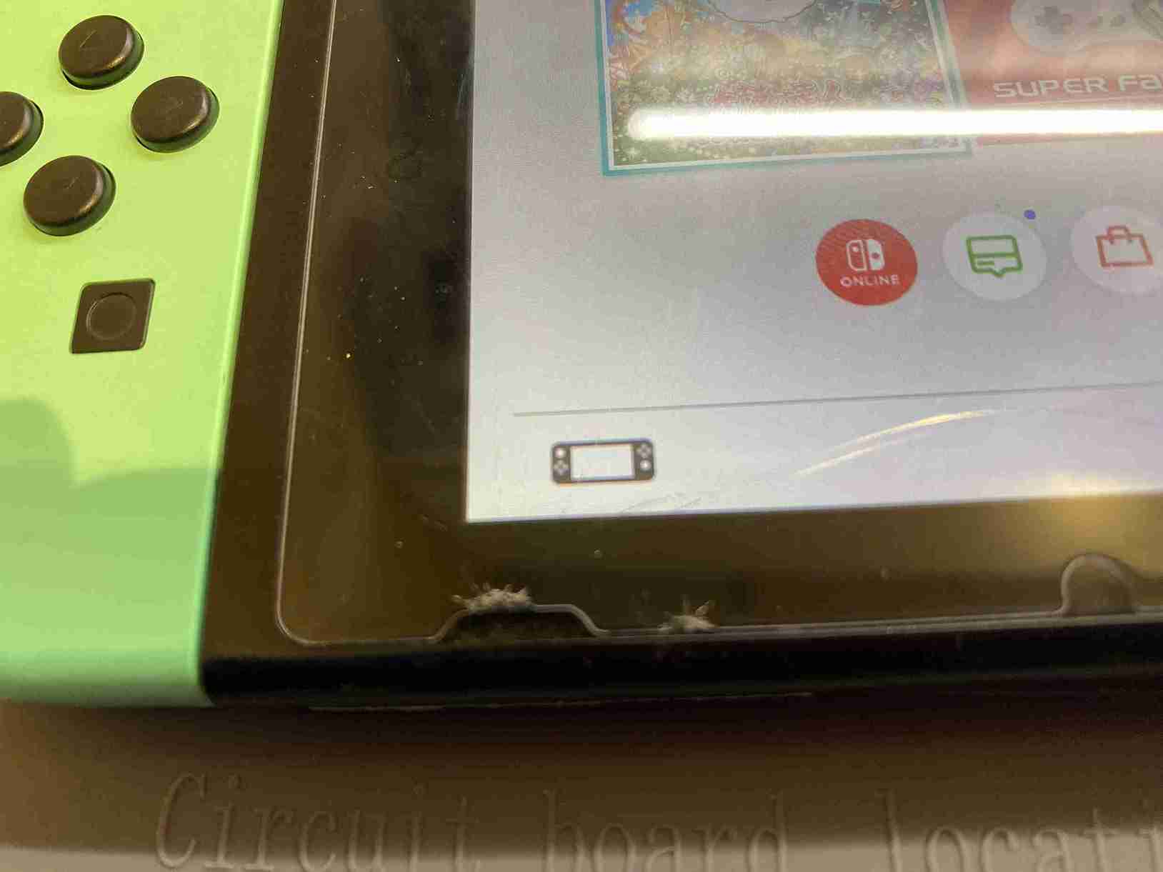 ニンテンドースイッチ ジョイコンレール 修理後