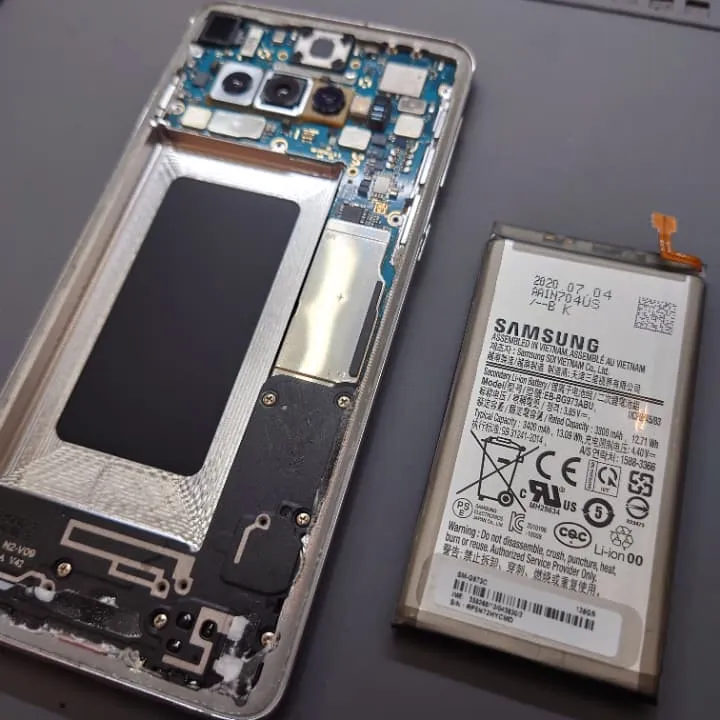 GalaxyS10のバッテリー交換も即日対応