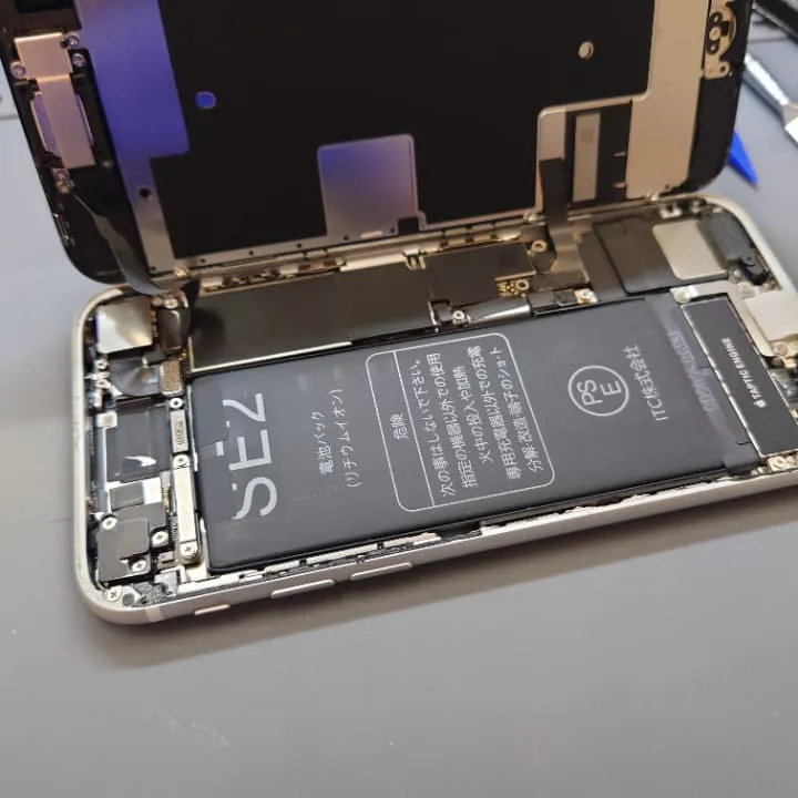 iPhoneSE2バッテリー交換