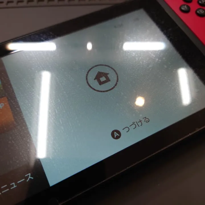 Switchの液晶画面も即日修理