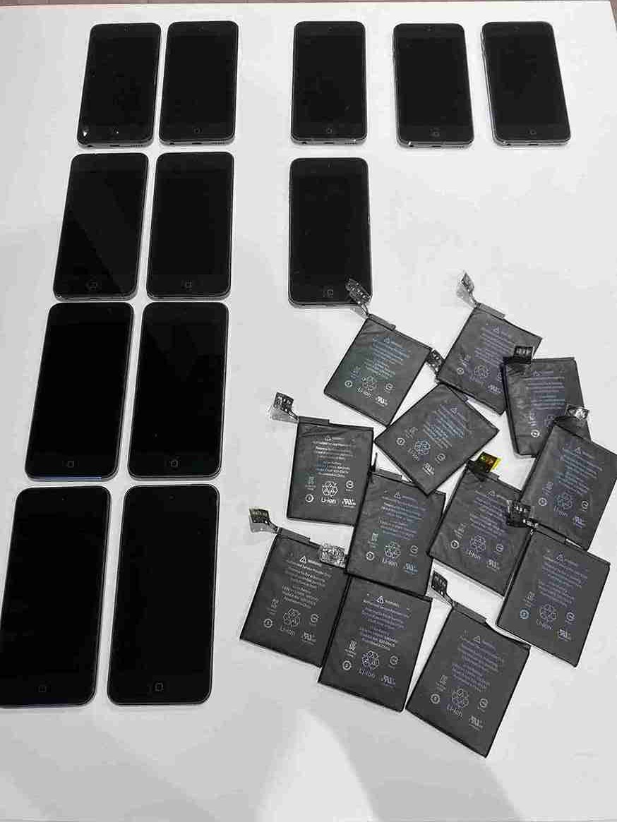 バッテリー交換したipod touch