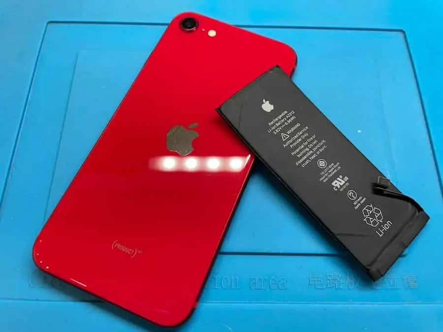 iPhoneバッテリー交換