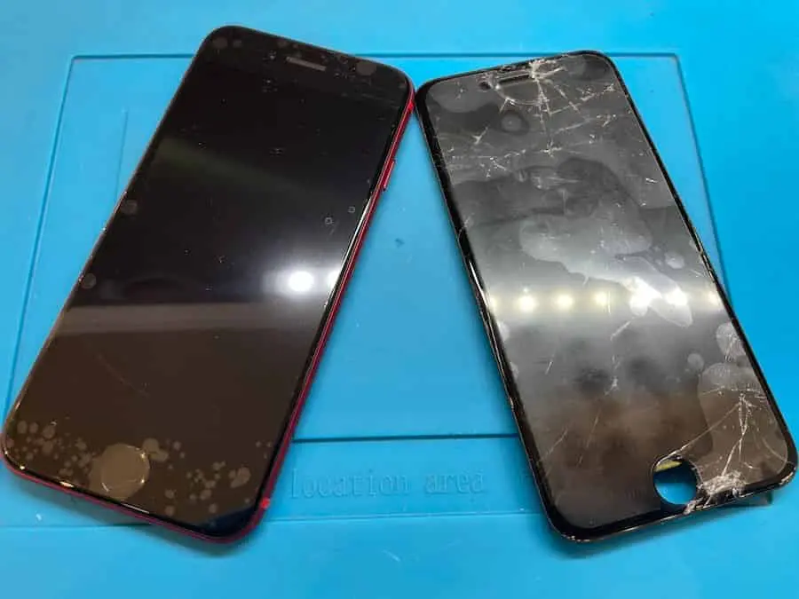 iPhone画面修理
