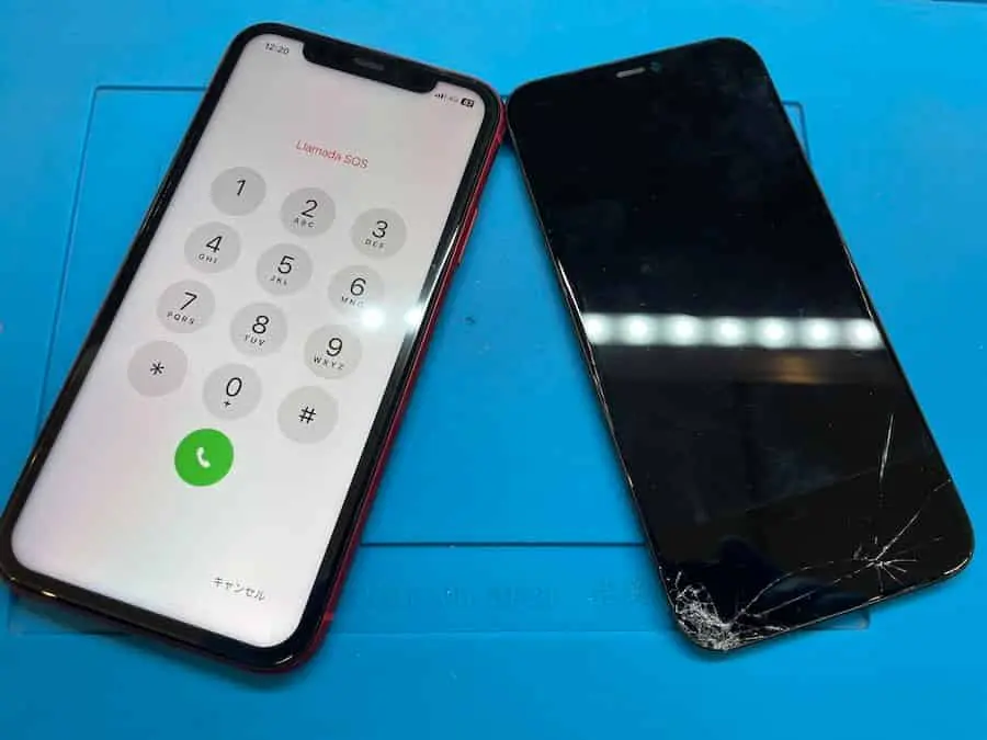 iPhone画面修理