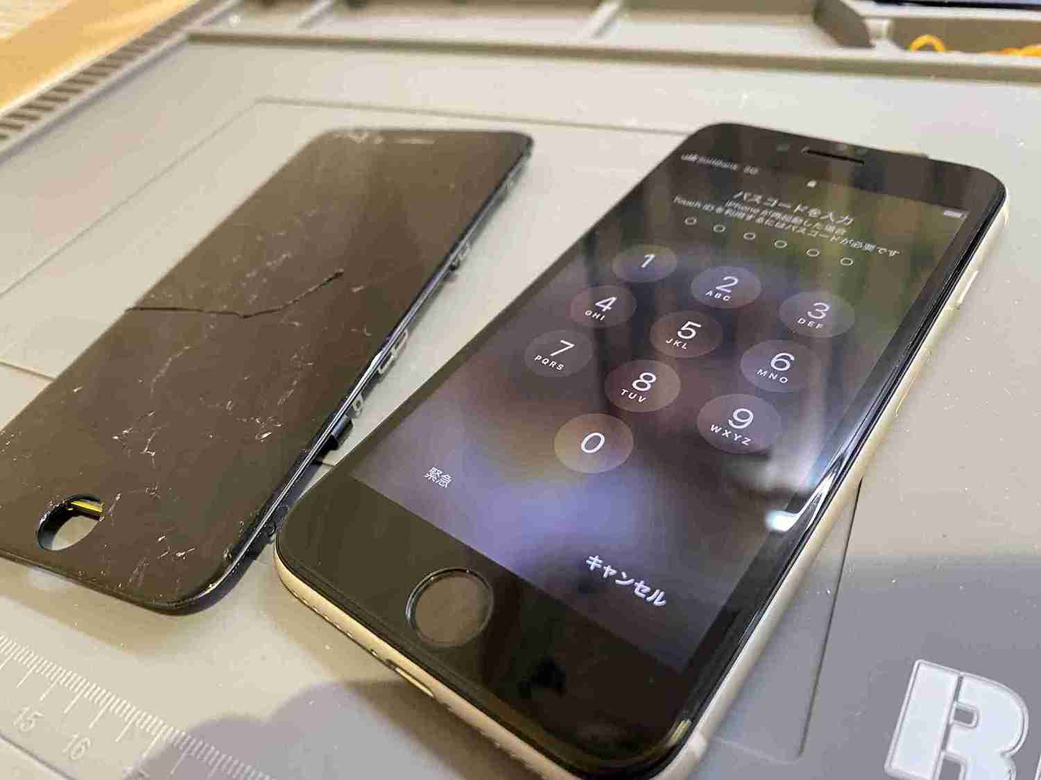 スマートフォンの画面に入ったヒビ。放置するとどうなる？スマートクリア天神橋筋六丁目駅前店【天六】