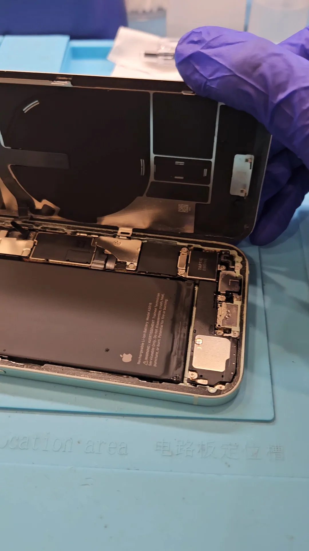 iphone 水没した