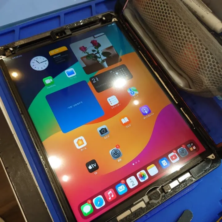 iPadの液晶割れも即日修理
