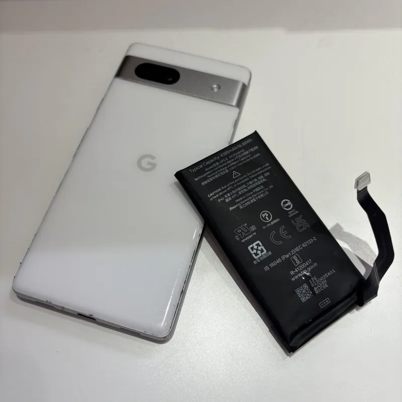 【Google Pixel 7a】バッテリー膨張を即日修理