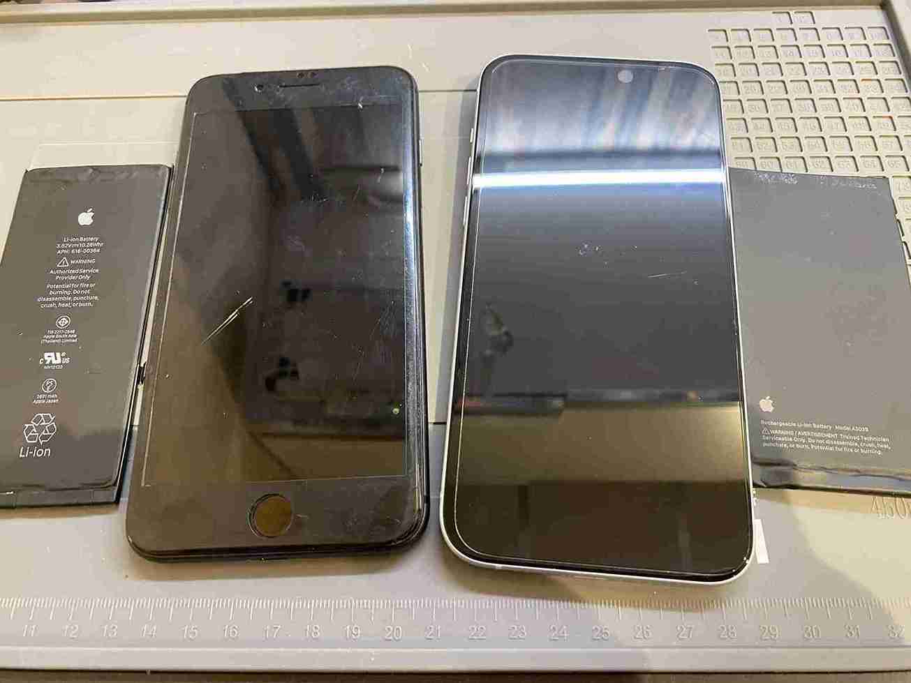 iPhone15Plus 8Plus バッテリー交換後