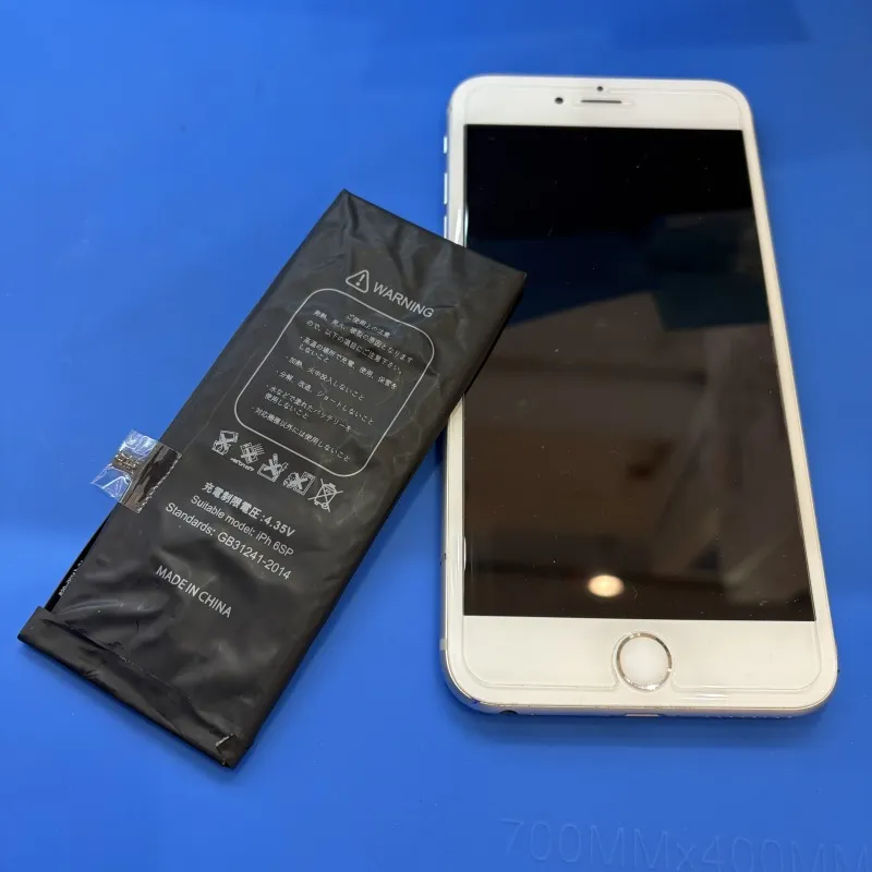 iPhone6sPlusのバッテリー交換