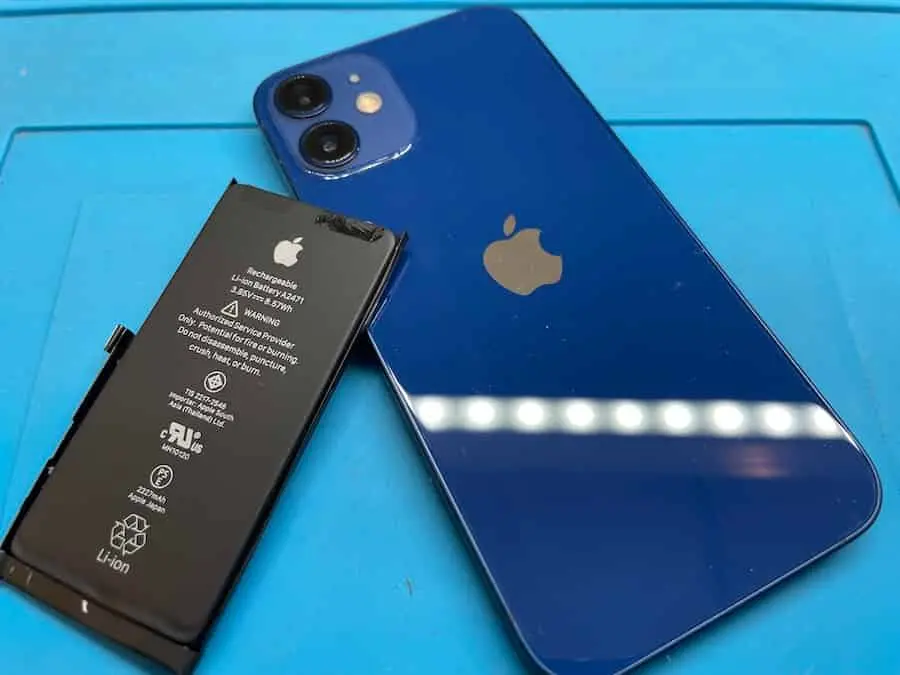iPhoneバッテリー交換