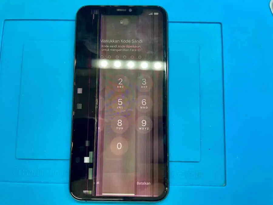 iPhone画面修理