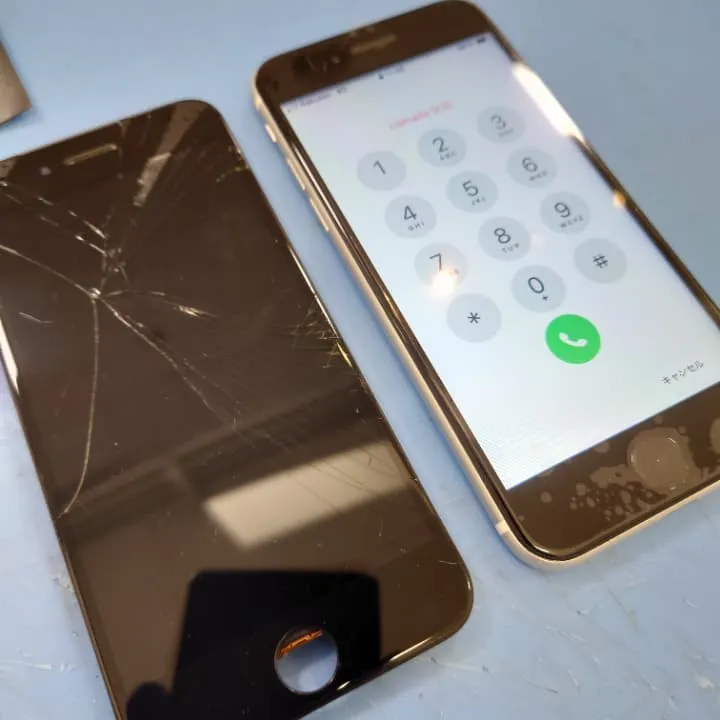 【スマートクリア イオン】iPhoneSE3の画面修理は即日対応可能！【札幌栄町】