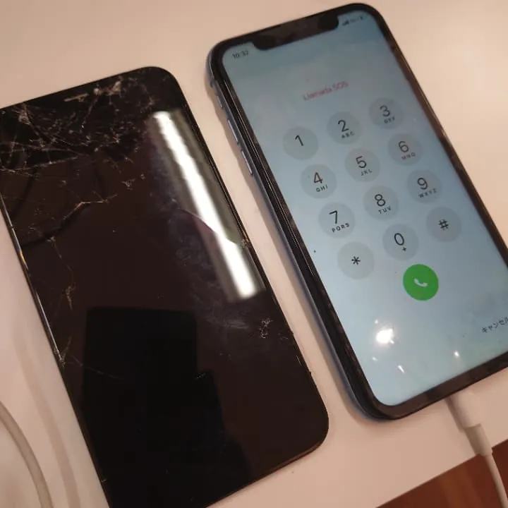 【札幌東区】iPhoneXR画面割れ即日修理ならスマートクリアへ【イオン栄町店】