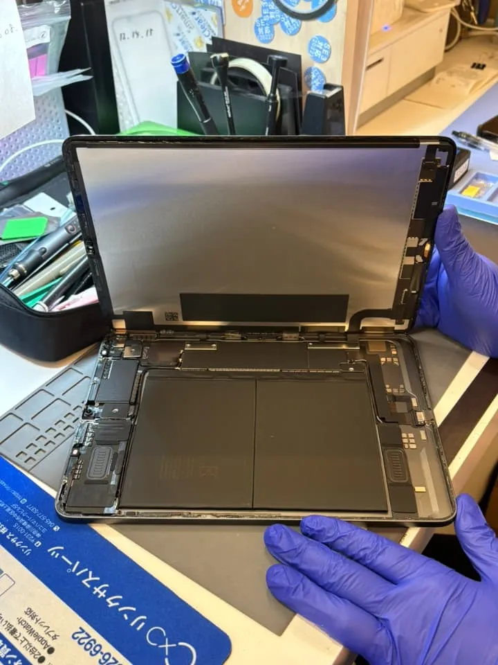 iPadAir4の画面修理