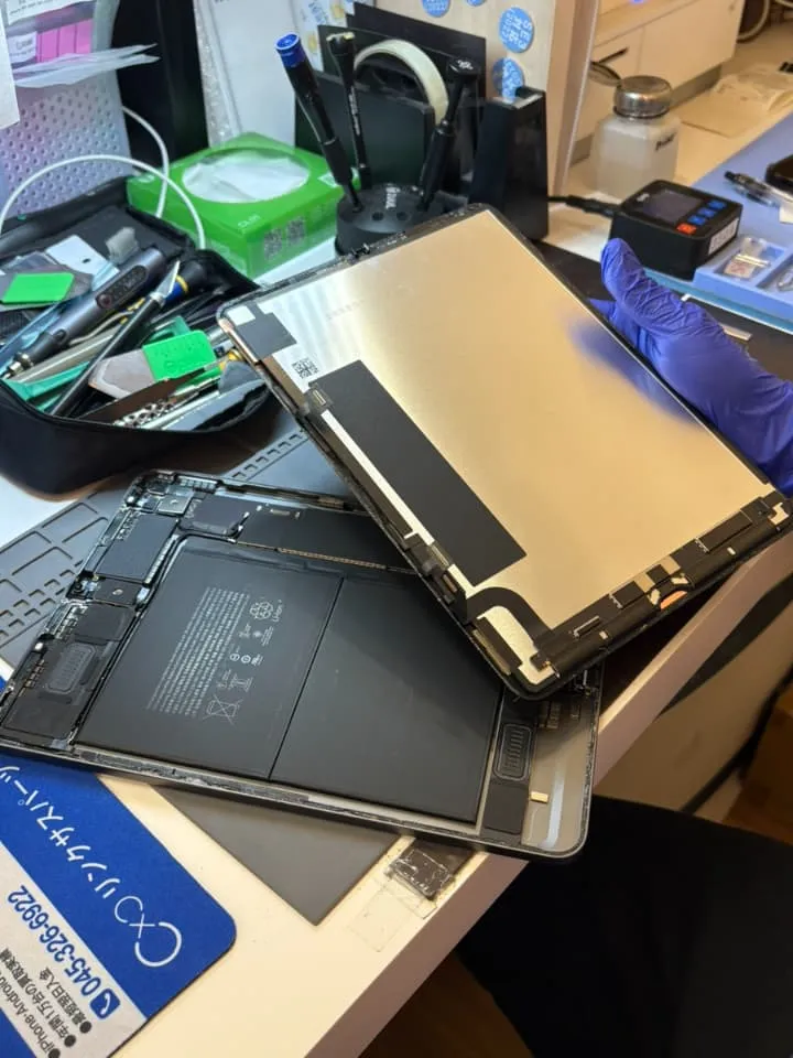 iPadAir4の画面修理