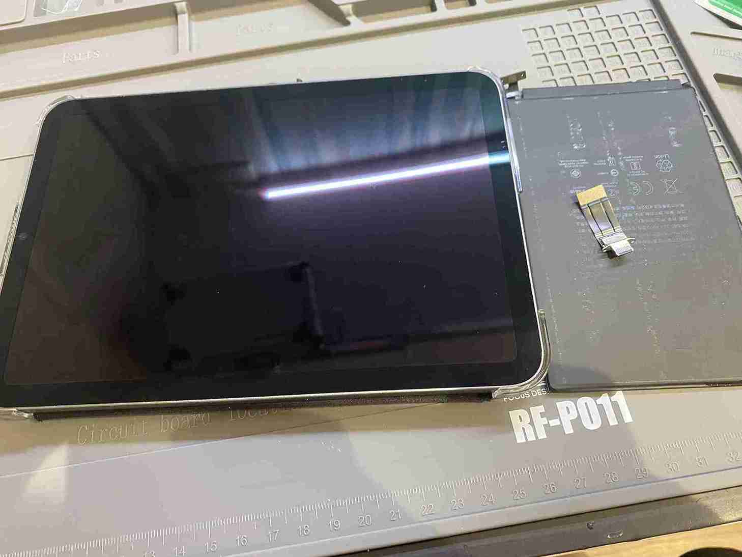 iPadのバッテリーの減りが早いという方へ。スマートクリアなら即日交換いたします！【天六】